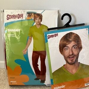 Spirit Shaggy Costume - Green and Brown